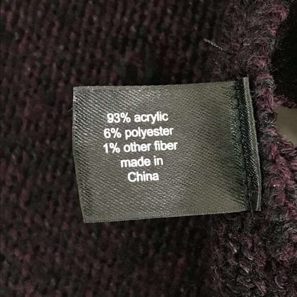 Lane Bryant Cocoon Cardigan Sweater Women's Plus Size 14/16 Purple Stretch Knit - Picture 6 of 8